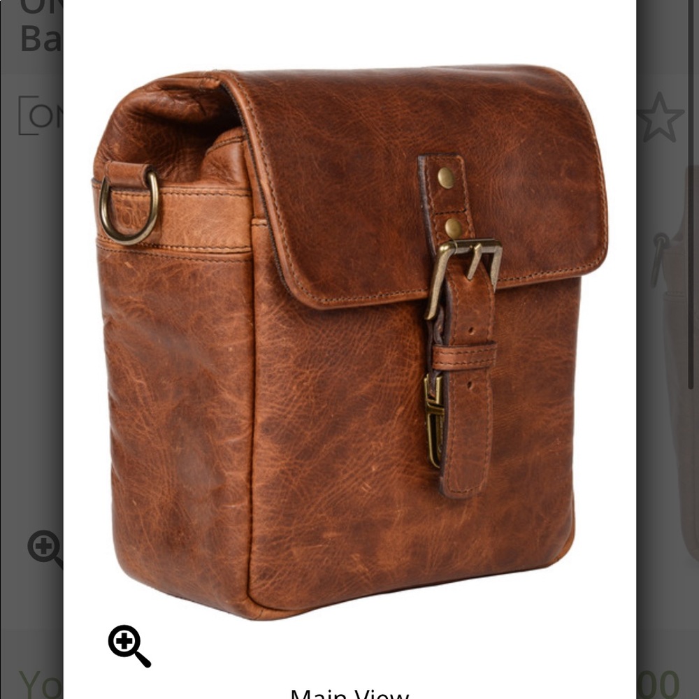 ONA Bond Street Leather Camera Bag (Antique Cognac)